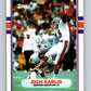 1989 Topps #244 Rich Karlis Broncos NFL Football