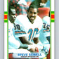 1989 Topps #246 Steve Sewell RC Rookie Broncos NFL Football Image 1