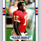 1989 Topps #262 Dexter Manley Redskins NFL Football Image 1