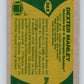 1989 Topps #262 Dexter Manley Redskins NFL Football Image 2