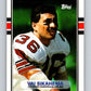 1989 Topps #279 Vai Sikahema Cardinals NFL Football Image 1
