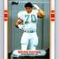 1989 Topps #300 Brian Sochia Dolphins NFL Football Image 1