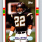 1989 Topps #307 Gill Byrd Chargers NFL Football