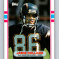 1989 Topps #308 Jamie Holland RC Rookie Chargers NFL Football