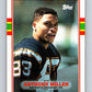 1989 Topps #313 Anthony Miller RC Rookie Chargers NFL Football Image 1