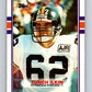 1989 Topps #317 Tunch Ilkin RC Rookie Steelers NFL Football