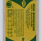 1989 Topps #323 Rod Woodson RC Rookie Steelers NFL Football