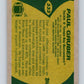 1989 Topps #333 Paul Gruber RC Rookie Buccaneers NFL Football