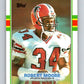1989 Topps #340 Robert Moore Falcons NFL Football Image 1