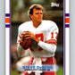 1989 Topps #349 Steve DeBerg Chiefs NFL Football Image 1