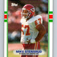 1989 Topps #350 Mike Stensrud Chiefs NFL Football