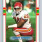1989 Topps #352 Deron Cherry Chiefs NFL Football Image 1