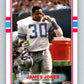 1989 Topps #366 James Jones Lions NFL Football Image 1