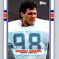 1989 Topps #370 Dennis Gibson Lions NFL Football Image 1