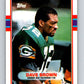 1989 Topps #377 Dave Brown Packers NFL Football Image 1