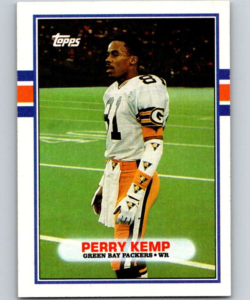 1989 Topps #378 Perry Kemp RC Rookie Packers NFL Football Image 1