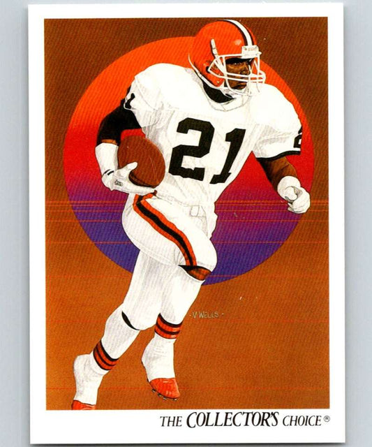 1991 Upper Deck #76 Eric Metcalf Browns TC NFL Football Image 1