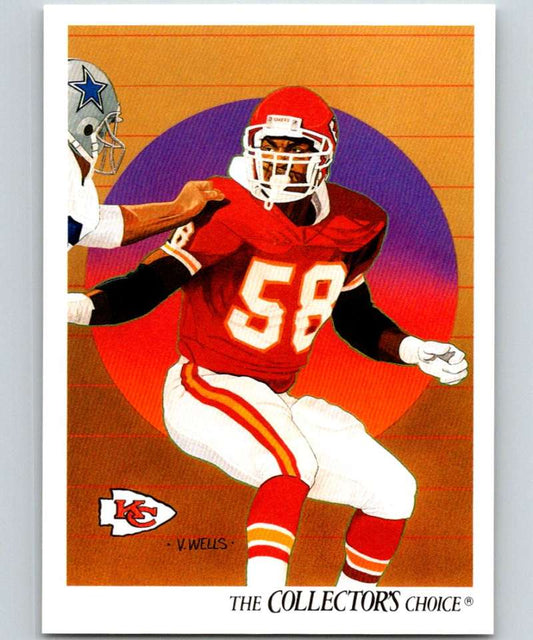 1991 Upper Deck #80 Derrick Thomas Chiefs TC NFL Football Image 1