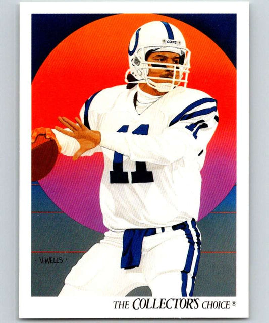 1991 Upper Deck #81 Jeff George Colts TC NFL Football Image 1