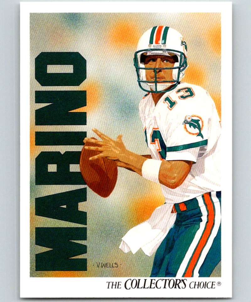 1991 Upper Deck #83 Dan Marino Dolphins TC NFL Football Image 1
