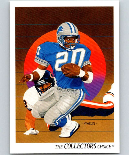 1991 Upper Deck #89 Barry Sanders Lions TC NFL Football