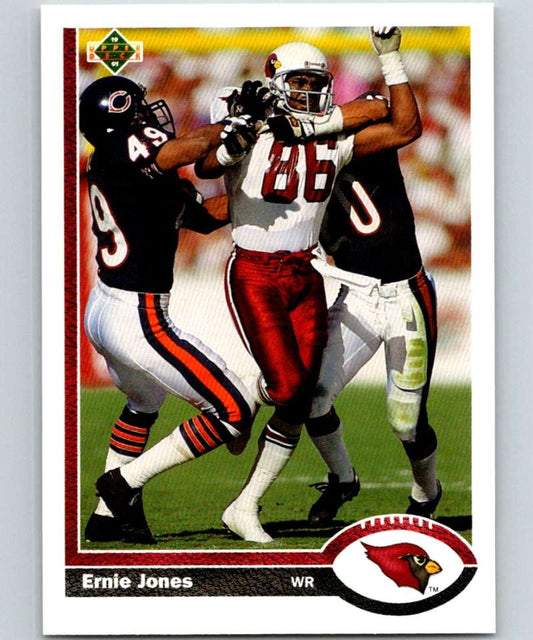 1991 Upper Deck #112 Ernie Jones Cardinals NFL Football Image 1