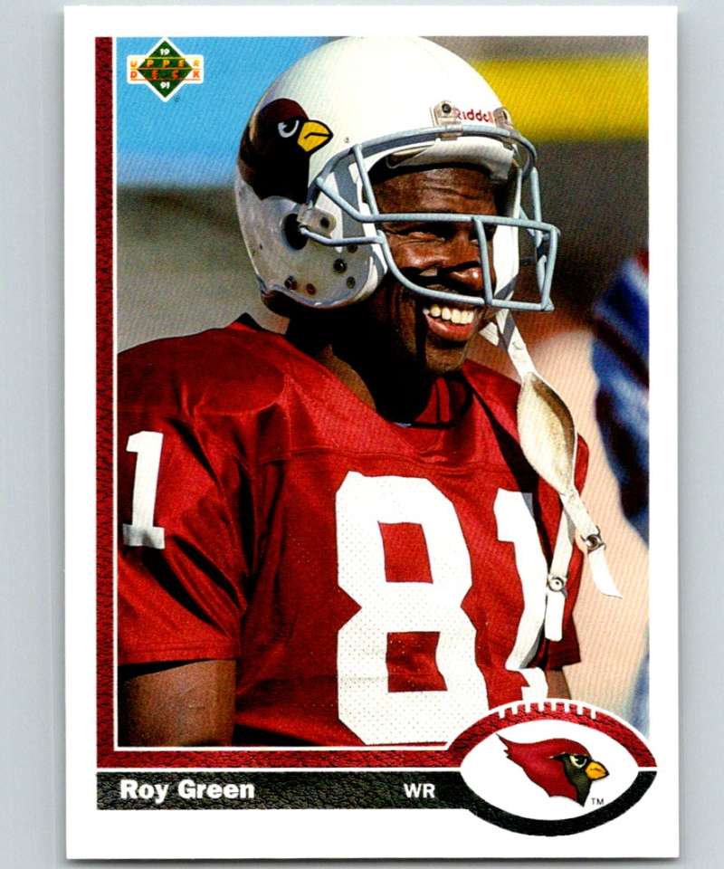 1991 Upper Deck #203 Roy Green Cardinals NFL Football Image 1