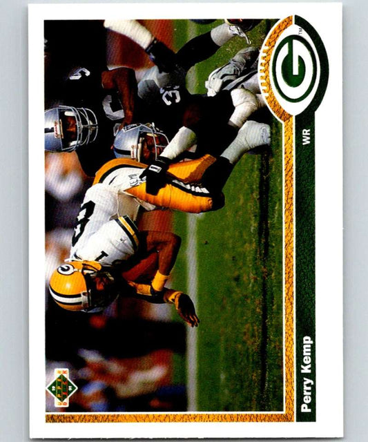 1991 Upper Deck #212 Perry Kemp Packers NFL Football Image 1