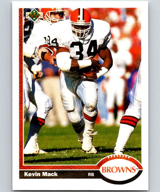 1991 Upper Deck #225 Kevin Mack Browns NFL Football