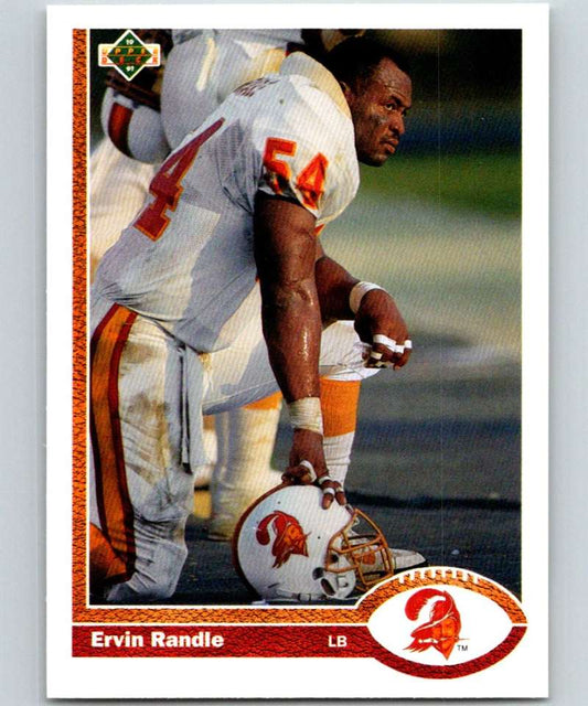 1991 Upper Deck #369 Ervin Randle Buccaneers NFL Football Image 1