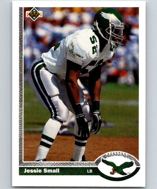 1991 Upper Deck #439 Jessie Small Eagles NFL Football Image 1
