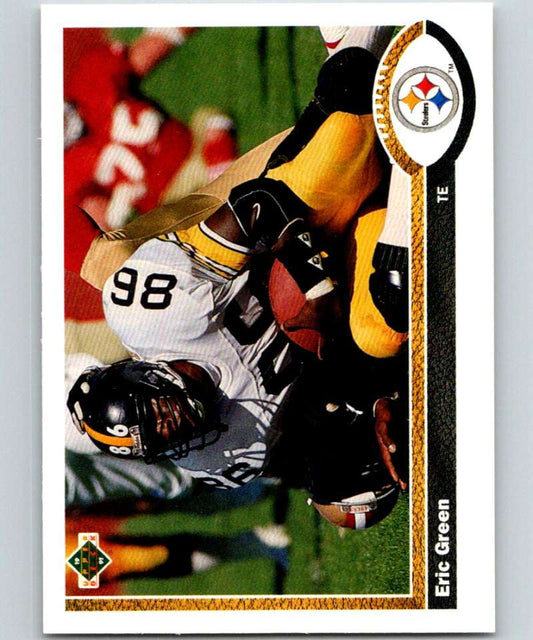 1991 Upper Deck #486 Eric Green Steelers NFL Football Image 1