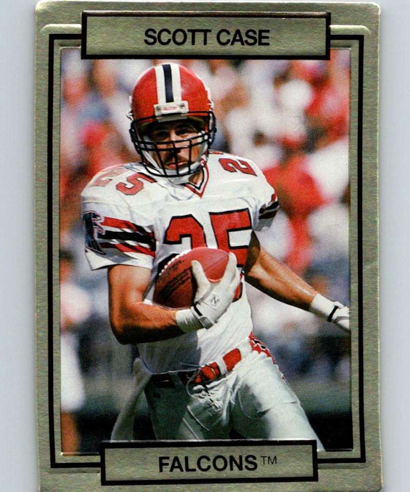 1990 Action Packed #2 Scott Case Falcons NFL Football