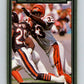 1990 Action Packed #34 David Fulcher Bengals NFL Football Image 1