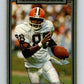 1990 Action Packed #44 Reggie Langhorne Browns NFL Football Image 1