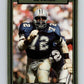 1990 Action Packed #55 Ed Too Tall Jones Cowboys NFL Football