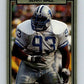 1990 Action Packed #72 Jerry Ball Lions NFL Football Image 1