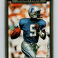1990 Action Packed #77 Rodney Peete Lions NFL Football Image 1