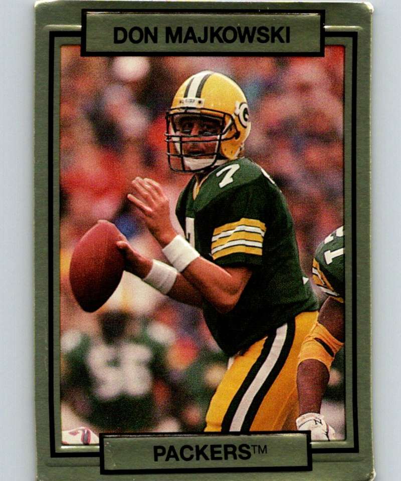 1990 Action Packed #85 Don Majkowski Packers NFL Football Image 1