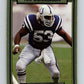 1990 Action Packed #105 Ray Donaldson Colts NFL Football Image 1