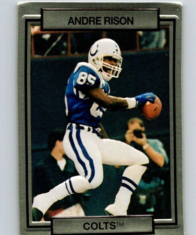 1990 Action Packed #107 Andre Rison Colts NFL Football Image 1