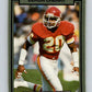 1990 Action Packed #111 Deron Cherry Chiefs NFL Football