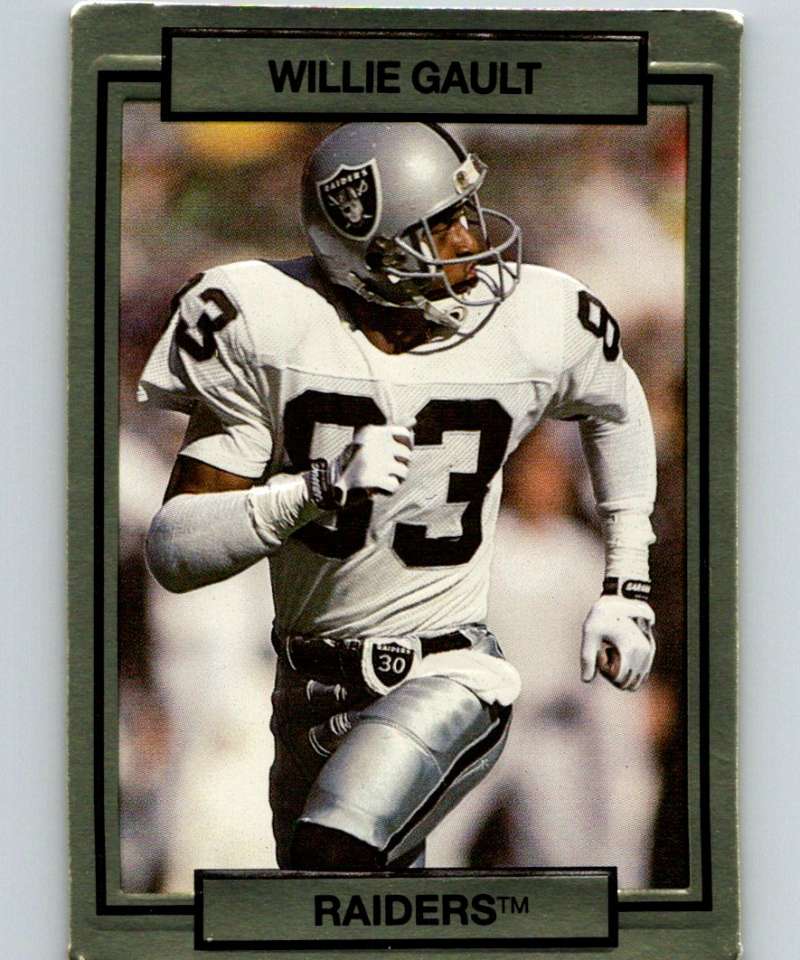 1990 Action Packed #126 Willie Gault LA Raiders NFL Football