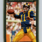 1990 Action Packed #135 Jim Everett LA Rams NFL Football Image 1