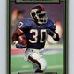 1990 Action Packed #186 Dave Meggett NY Giants NFL Football Image 1