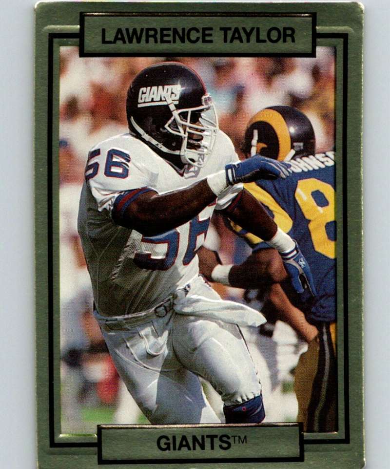 1990 Action Packed #189 Lawrence Taylor NY Giants NFL Football
