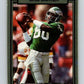 1990 Action Packed #204 Cris Carter Eagles NFL Football