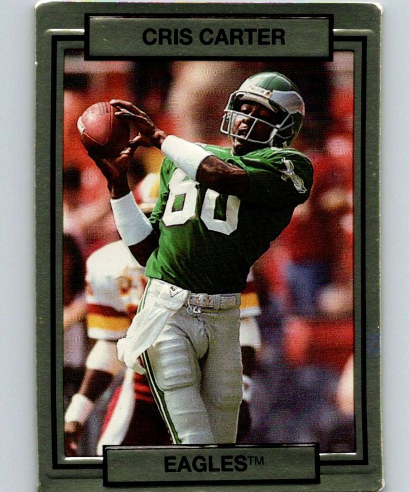 1990 Action Packed #204 Cris Carter Eagles NFL Football