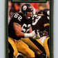 1990 Action Packed #224 Tunch Ilkin Steelers NFL Football Image 1