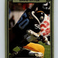 1990 Action Packed #226 David Little Steelers NFL Football Image 1